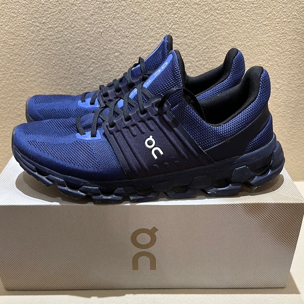 On Running Men's Blue Athletic Shoes